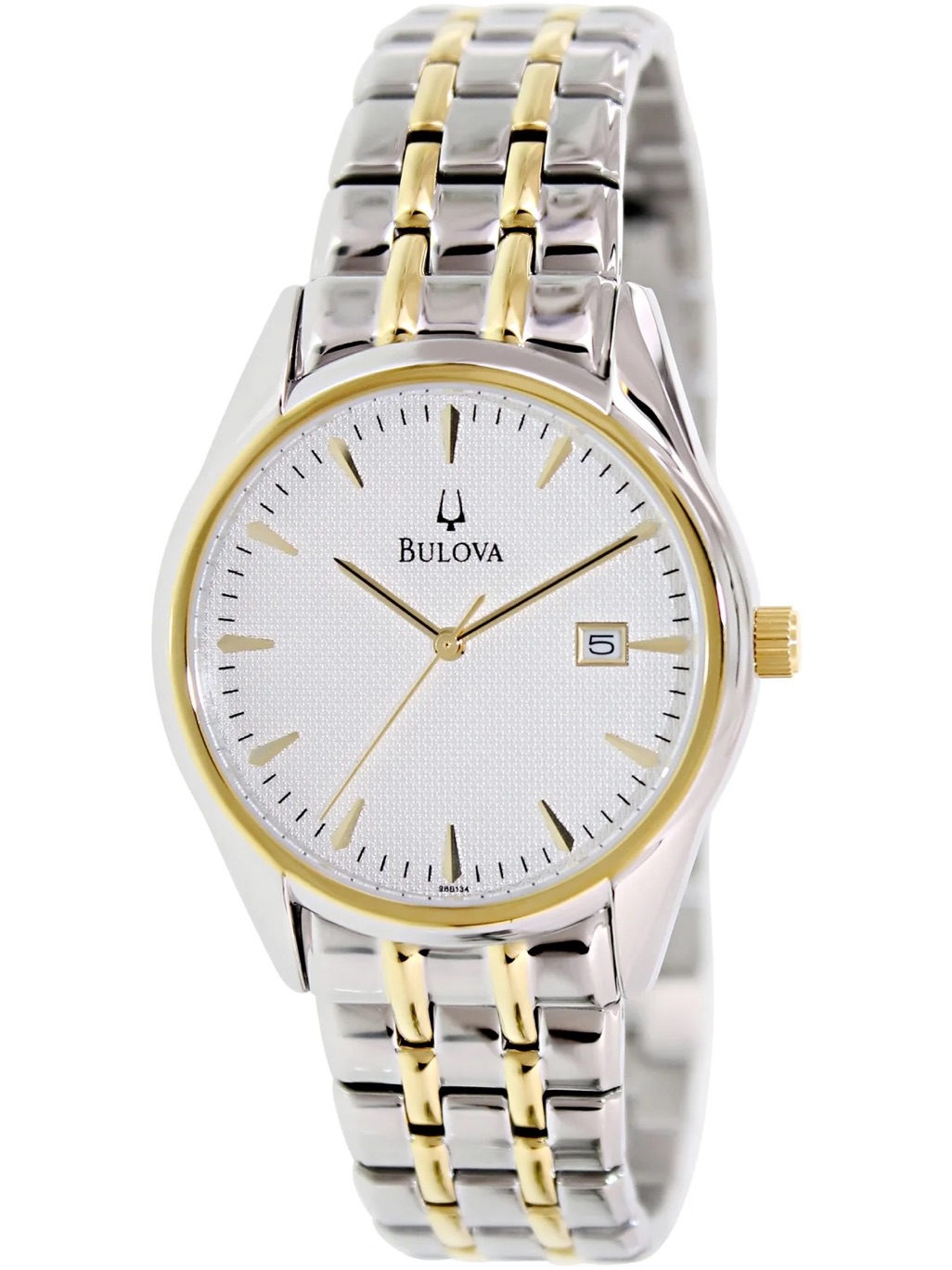 Bulova Men's Sutton Two-Tone Stainless Steel Bracelet Watch 40mm Nwt